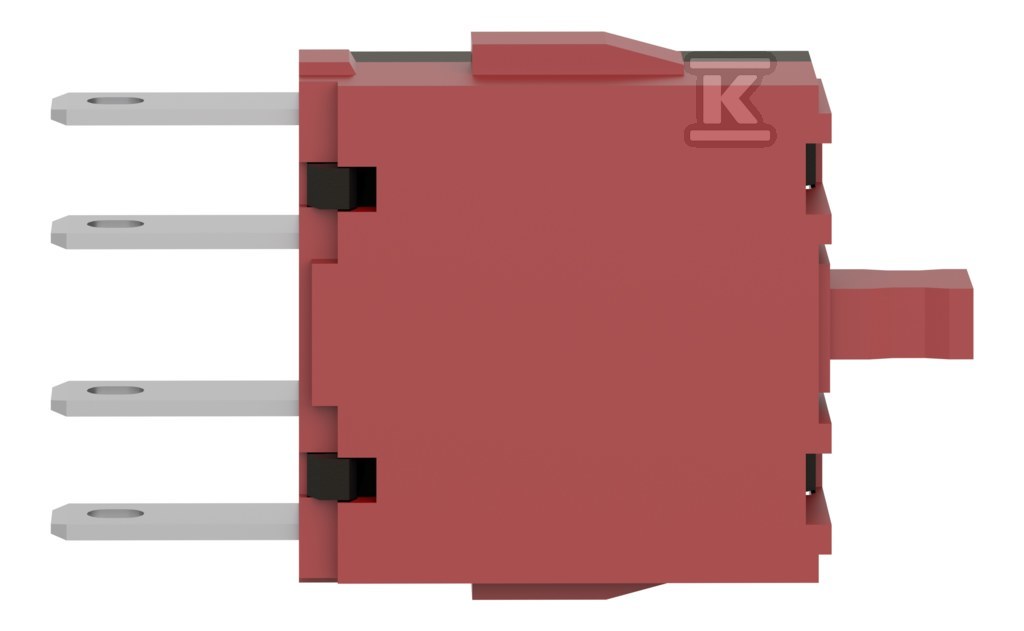 Element stykowy NC Faston stop srebra - ZB6E2B